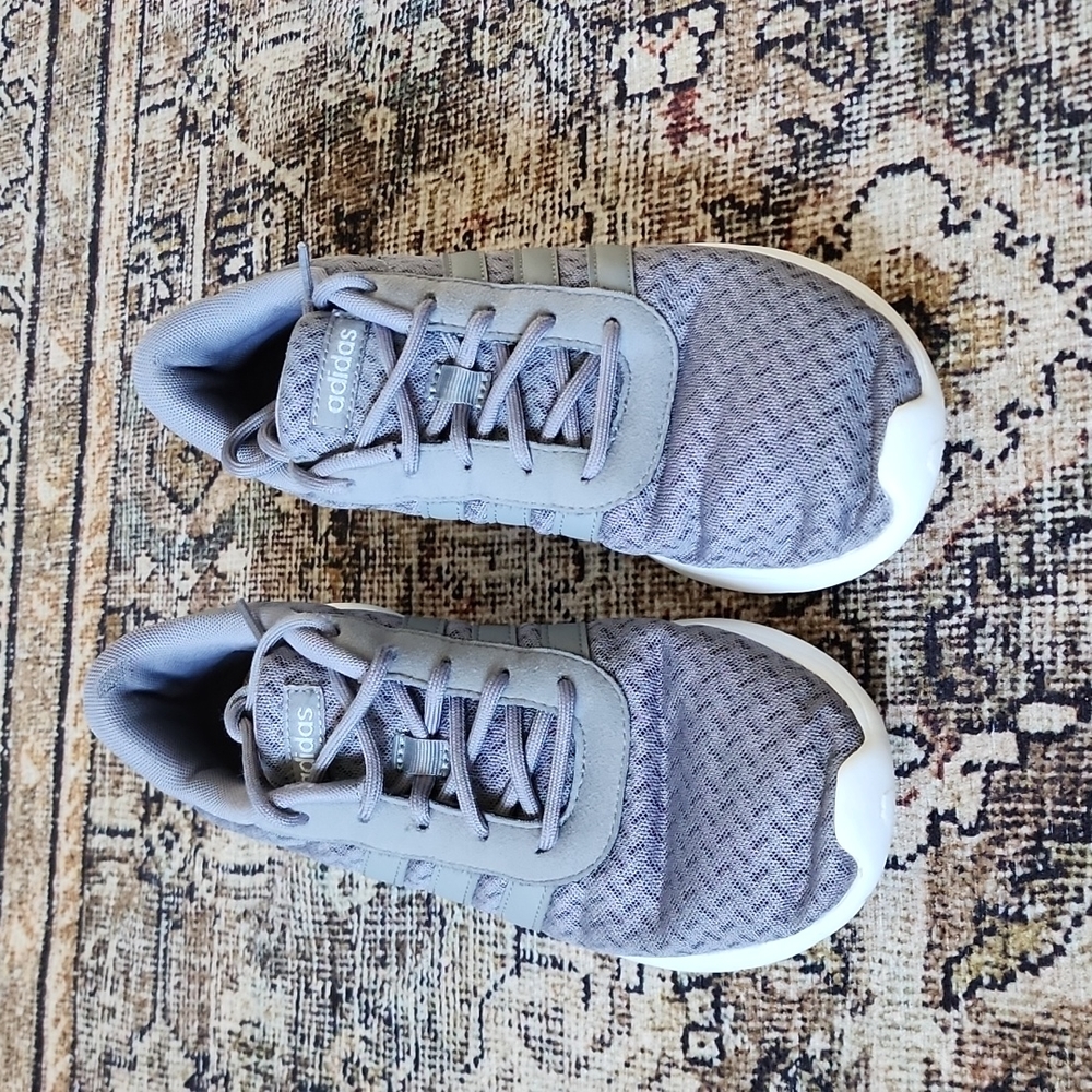 Steel gray Adidas sneaker!